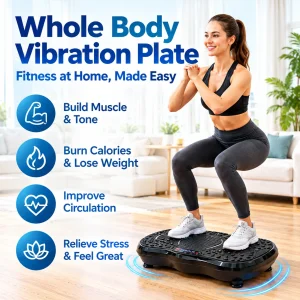 Full Body Fitness Vibration Platform