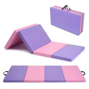 Thick 4-Fold Exercise Floor Mat