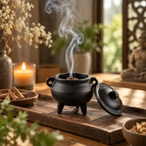 Incense Burner With Lid